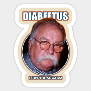 RETRO STYLE - DIABEETUS I GOT THE SUGARS! Sticker